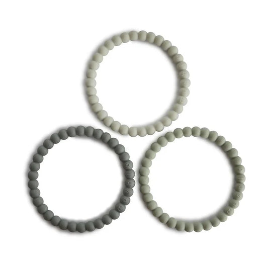 Mushie Pearl Teething Bracelet