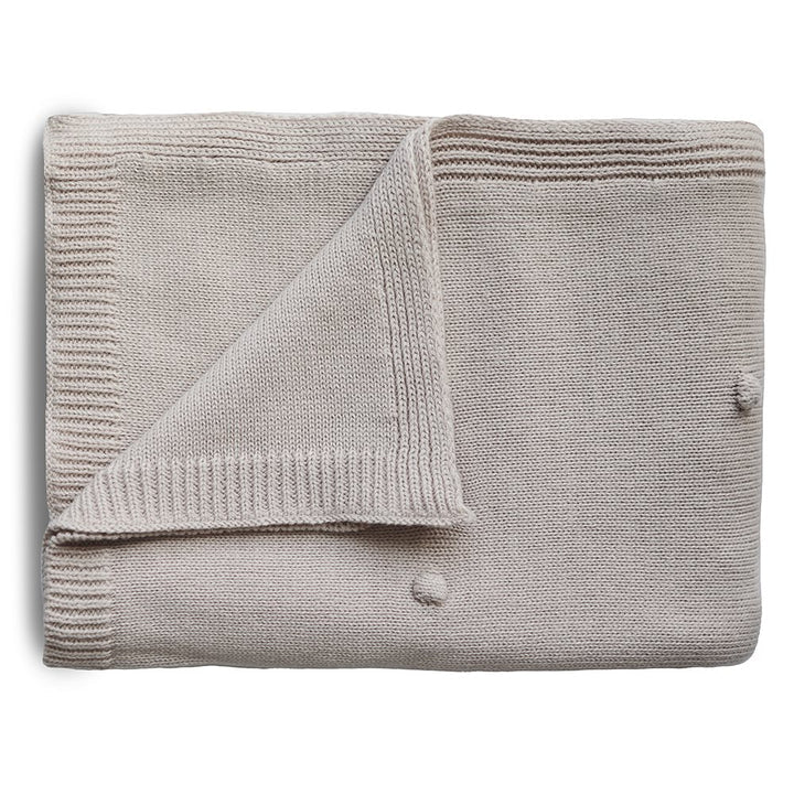 Mushie Cotton Knitted Blanket