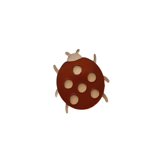 Petal Craft Ladybug Brooch
