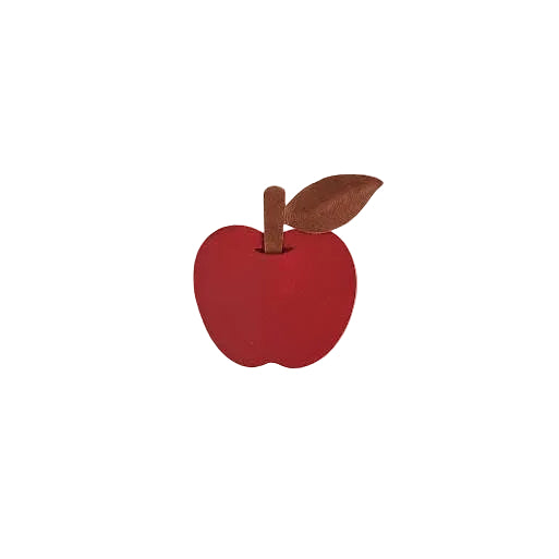 Petal Craft Apple Brooch