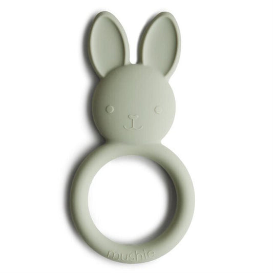 Mushie Teether Bunnie - Sage