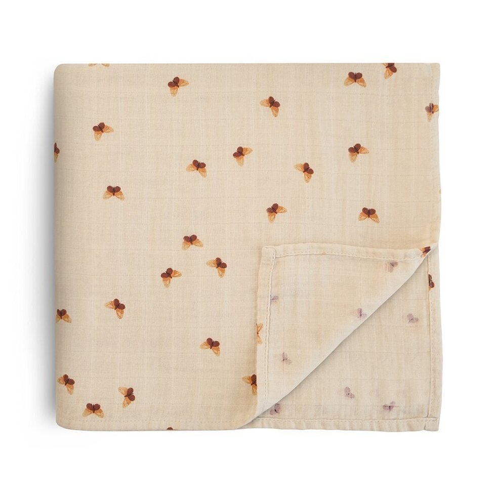 Mushie Muslin Swaddle
