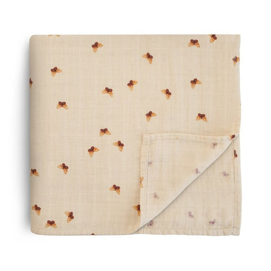 Mushie Muslin Swaddle