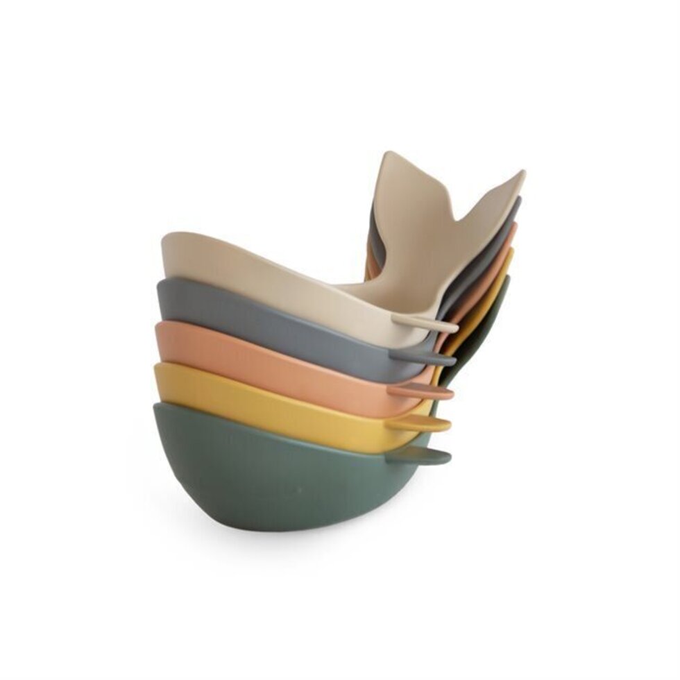 Mushie Whale Bath Stackers