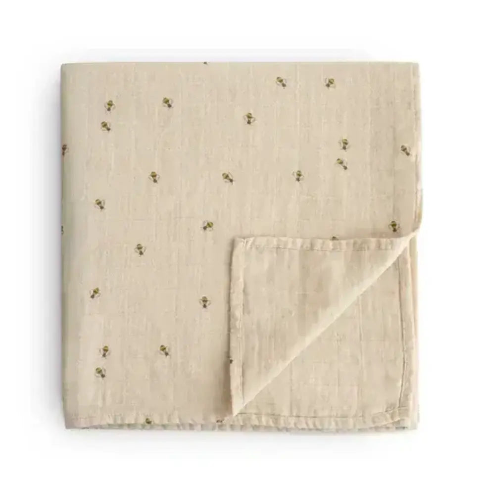 Mushie Muslin Swaddle