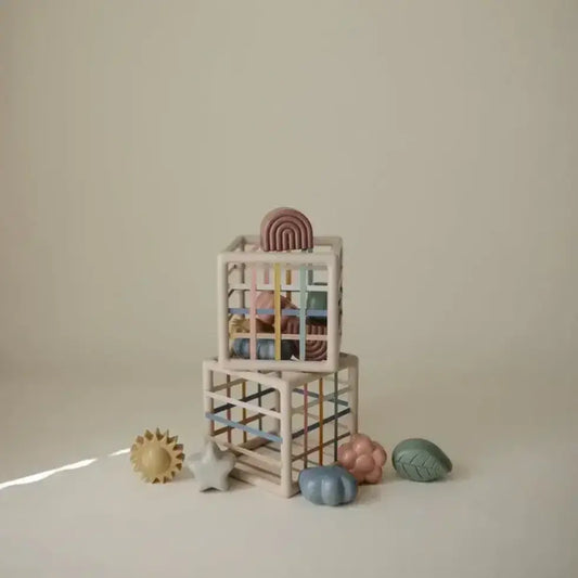 Mushie Elastic Shape Sorter