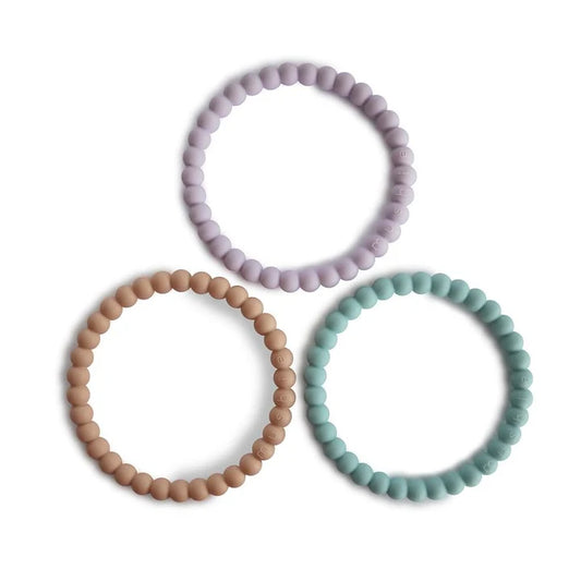 Mushie Pearl Teething Bracelet
