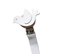 Petal Craft White Dove Dummy Chain